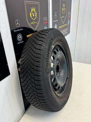 1 stuk org. VW UP All-Seasons 14 inch Reservewiel 4x100, 14 inch, Gebruikt, Banden en Velgen, All Season