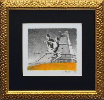 Mark Kostabi (1960) - Flight of imagination
