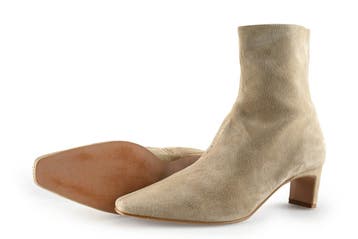 Manfield Laarzen in maat 42 Beige, Hoge laarzen, Verzenden, Beige, Zo goed als nieuw