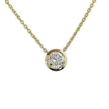 Zonder minimumprijs - Ketting met hanger - 14 karaat Geel