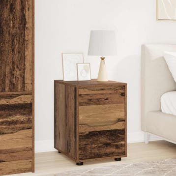 vidaXL Opbergkast Oud Hout 40 x 48 x 57 cm Bewerkt hout, Huis en Inrichting, Kasten | Overige, Verzenden, Nieuw