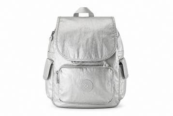 Kipling Rugzak Zilver, Verzenden, Zo goed als nieuw