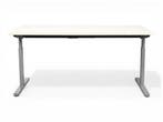 Recht T-poot bureau, 160x80cm, Scandic wood blad, Huis en Inrichting, Bureaus, Ophalen of Verzenden, Nieuw