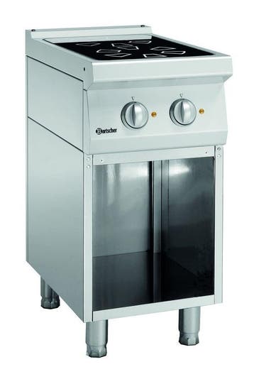 Fornuis | Elektrisch | Keramisch | 2 Kookplaten | 2x 2.3kW |, Verzenden, Nieuw in verpakking