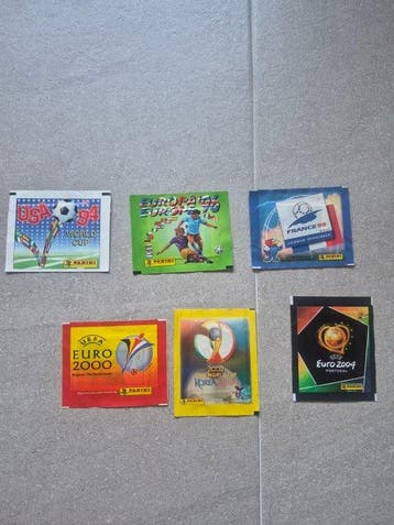 1998, 2000, 2002, 2004, 1994, 1996 Panini France 98 World, Nieuw