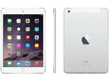 Apple iPad Mini 3 - WiFi + Cellular - 16GB - Zilver, Computers en Software, Apple iPads, Verzenden, Zo goed als nieuw