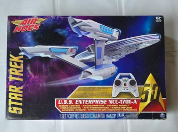 AIR HOGS STAR TREK U.S.S. ENTERPRISE NCC-1701-A (TOYS), Verzenden, Gebruikt