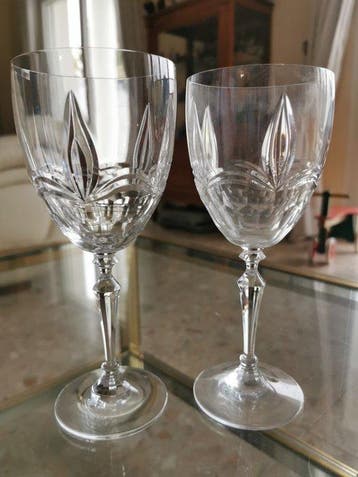 Les Grands Ducs - Champagneglas (36) - Kristal - glazen op