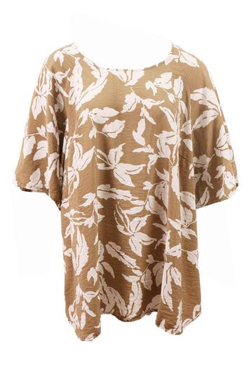 Kaffe Blouse in maat 48 Beige, Kaffe, Verzenden, Zo goed als nieuw, Beige