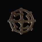 Oud-Romeins Brons Rad van Fortuin fibula - speld