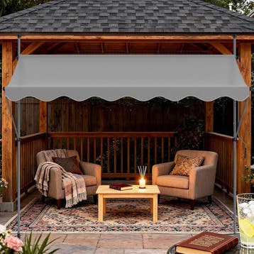 Verdego Klemluifel, 350 x 120 cm, luifel voor balkon, zonder, Verzenden, Zo goed als nieuw