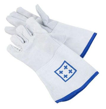 GGM Gastro | Ovenhandschoen - lederen - Lengte: 360mm |, Overige kleuren, Verzenden, Nieuw, Werkschoenen