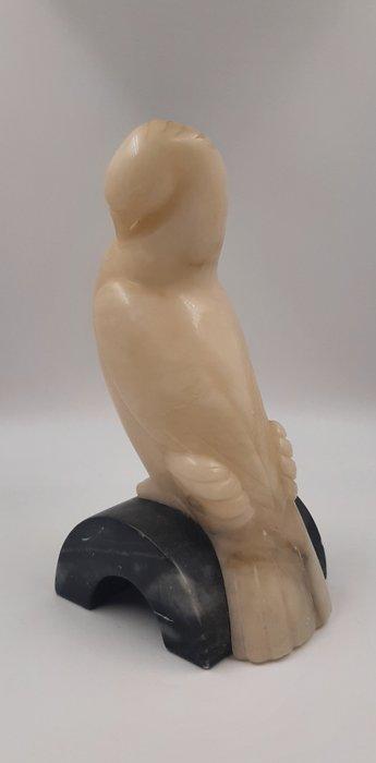 sculptuur, Art Déco, Tortora bianca - 18.5 cm - Onyx, Marmer