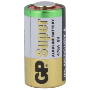 GP batterij 6V            476A (Batterijen - Foto, Elektra), Verzenden, Nieuw, GP Batteries