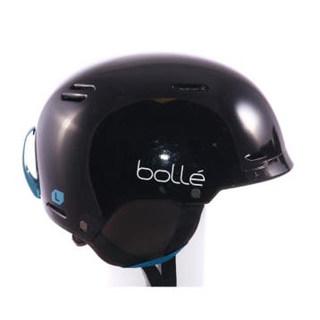 59 60 61 62 skihelm/snowboardhelm BOLLE M, Black/blue, verst, Verzenden, Gebruikt