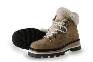 Blasz Veterboots in maat 38 Beige, Kleding | Dames, Schoenen, Verzenden, Beige, Overige typen, Zo goed als nieuw