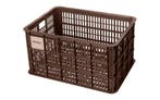 Fietskrat Basil Crate Large 40 liter - Chocolate Brown, Fietsen en Brommers, Fietsaccessoires | Fietsmanden, Verzenden, Nieuw