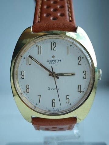 Zenith - Sporto - Zonder minimumprijs - Heren - 1970-1979, Sieraden, Tassen en Uiterlijk, Horloges | Antiek