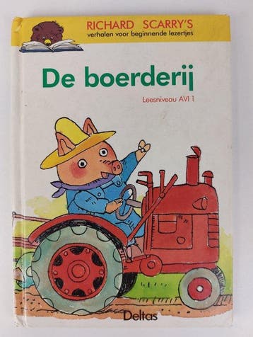 's verhalen - De boerderij - Richard Scarry, Boeken, Kinderboeken | Jeugd | onder 10 jaar, Verzenden, Gelezen