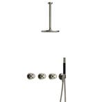 Hotbath Cobber - CW7067 - Inbouw Regendoucheset - Geborsteld, Doe-het-zelf en Verbouw, Ophalen of Verzenden, Nieuw