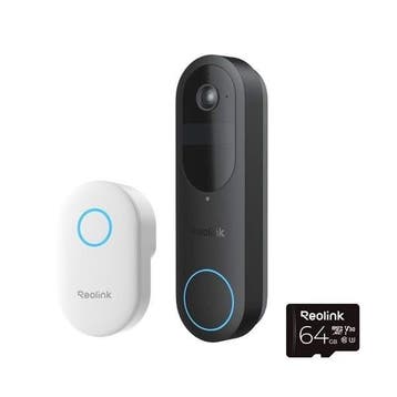 Reolink D340B WiFi Videodeurbel Chime en 64GB, Audio, Tv en Foto, Ophalen of Verzenden, Nieuw