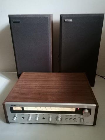 Denon - SS-730 + luidsprekers Solid state stereo receiver, Nieuw