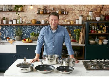 Jamie Oliver by Tefal Cook Smart - Koekenpannenset -, Huis en Inrichting, Keuken | Potten en Pannen, Verzenden, Nieuw