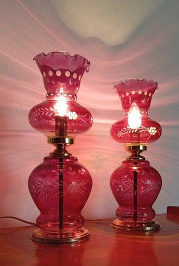 Tafellamp - Glas