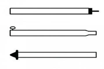 Campking Tentstok 22/19 mm 180-250 cm Prem., Nieuw