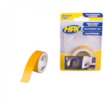 HPX Reflecterende Tape - Geel 1.5mtr, Ophalen of Verzenden, Nieuw