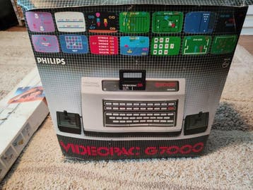 Philips - G7000 - Videopac G7000 - Videogameconsole + games, Nieuw