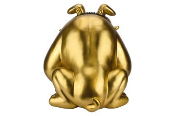 Decoratief beeldje BULLDOG 70 cm goud - 48021, Ophalen of Verzenden, Nieuw