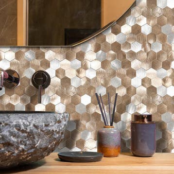 Zelfklevende Mozaïek Tegel - Afimera Hexagon Mix -, Ophalen of Verzenden, Nieuw