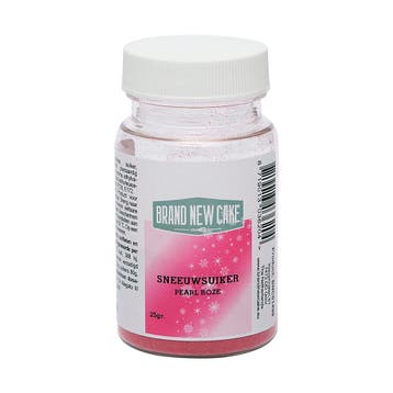 BrandNewCake Sneeuwsuiker Pearl Roze 25g**, Verzenden, Nieuw