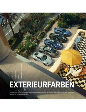 2022 PORSCHE 911 SPORT CLASSIC HARDCOVER BROCHURE DUITS, Boeken, Nieuw, Porsche, Author