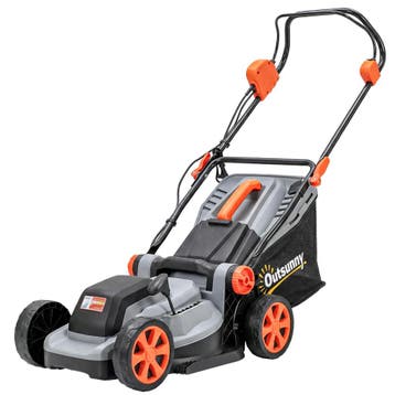 Elektrische Grasmaaier 1200 W Met 34 Cm Maaibreedte 35L Opva, Verzenden