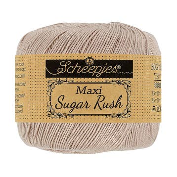 Scheepjes Maxi Sugar Rush - 257 antique mauve - Katoen Gar, Ophalen of Verzenden, Nieuw