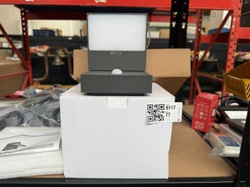 7x Led wandlamp buiten, W.o. Lucande, Nieuw