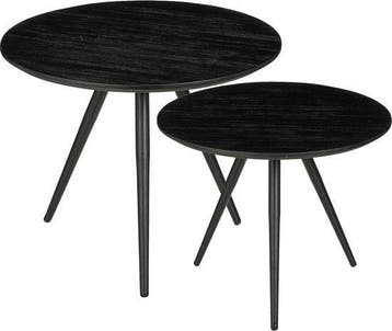 2dekans | Mica Decorations Jailey Bijzettafel - Set van 2 -, Ophalen of Verzenden, Zo goed als nieuw