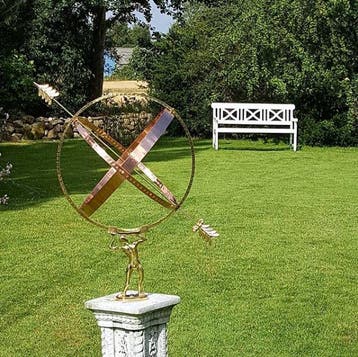 Zonnewijzer Hercules Z1 & sokkel S105 Decoratie, Verzenden, Nieuw