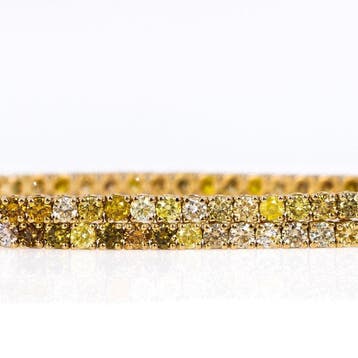 Zonder minimumprijs - Armband - 14 karaat Geel goud -, Nieuw