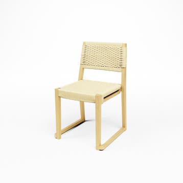 Stapelbare Horeca Stoel | Oak Naturel | 50x50x84 cm | Set..., Verzenden, Nieuw in verpakking