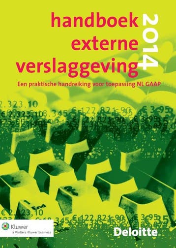Handboek externe verslaggeving 2014 9789013119879, Verzenden, Gelezen
