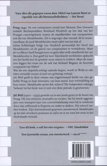 Mendelssohn op het dak 9789059363755 Jirí Weil, Boeken, Verzenden, Gelezen, Jirí Weil