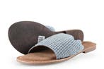 Lazamani Slippers in maat 41 Blauw, Slippers, Lazamani, Zo goed als nieuw, Verzenden