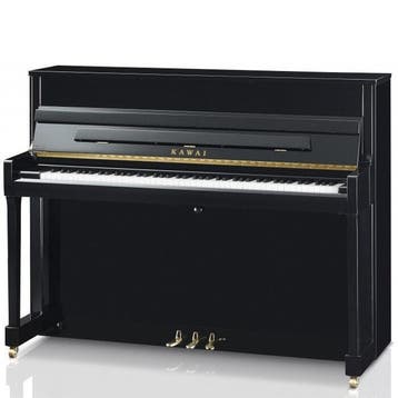 Kawai K-200 E/P messing piano, Muziek en Instrumenten, Piano's, Nieuw, Zwart, Piano