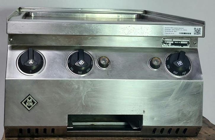 Occasion MKN elektrische bakplaat, Zakelijke goederen, Horeca | Keukenapparatuur, Gebruikt, Ovens, Magnetrons en Steamers, Ophalen