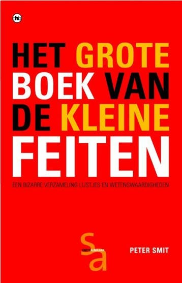 Het grote boek van de kleine feiten - Peter Smit, Boeken, Verzenden, Zo goed als nieuw, Peter Smit
