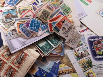 Europa - Prachtige partij van S/S postzegels en enveloppen, Gestempeld