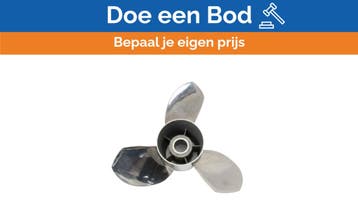 Bieden: Michigan Ballistic 3-Blade Stainless Steel Propelle, Ophalen of Verzenden, Nieuw